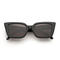 Lucia / Black Acetate & Grey Lens